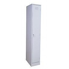 Шкаф металлический для одежды BRABIX «LK 11-40», усиленный, 1 секция, 1830×400×500 мм, 20 кг