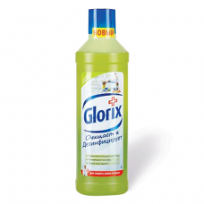 Средство для мытья пола дезинфицирующее GLORIX "Лимонная Энергия", 1 л