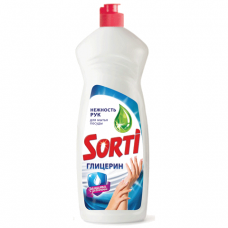 Средство для мытья посуды SORTI "Глицерин", 1000мл (упаковка 2шт)