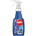 Средство для мытья стекол антипыль+спирт SANITA, 500г (упаковка 5шт)
