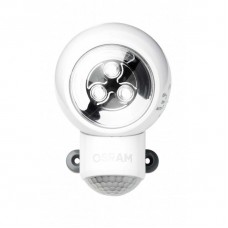 Датчик движения-фонарь Spylux Osram, LED 0.23 Вт, цвет белый, IP 43