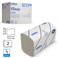 Полотенца бумажные 124шт, KIMBERLY-CLARK Kleenex, КОМПЛЕКТ 30шт, Ultra, 31,5х21,5, белые