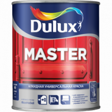 Краска алкидная  Dulux Master 10 л полуматовая Колер по заказу