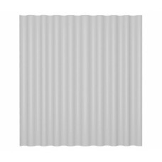 Штора для ванной комнаты 180х200 см, цвет серый