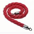 Канат плетеный красный Ø 40 мм длина 2 м  карабины серебро