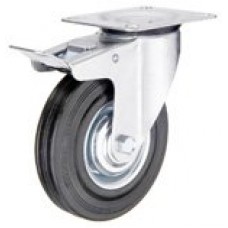 Колесо поворотное с тормозом  (125 мм; 130 кг) Tellure rota 535103