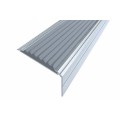 Алюминиевый угол-порог, 1000 мм, серый