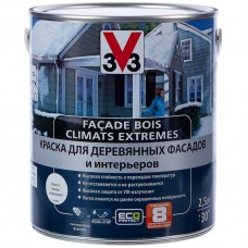Краска для деревянных фасадов V33 базаА 2.5 л