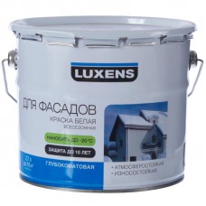 Краска для фасадов всесезонная Luxens базаА 2.7 л