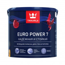 Краска моющаяся Тиккурила Евро Пауэр TVT G463, 9 литров