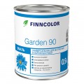 Эмаль алкидная Finncolor Garden 90 основа А высокоглянцевая, 0,9 л