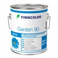 Эмаль алкидная Finncolor Garden 90 основа А высокоглянцевая, 2,7 л