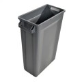 Прямоугольный мусорный бак 507x272x630 мм серый