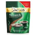 Кофе растворимый JACOBS MONARCH сублимированный, 150г