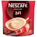 Кофе растворимый NESCAFE "3 в 1 Классик"