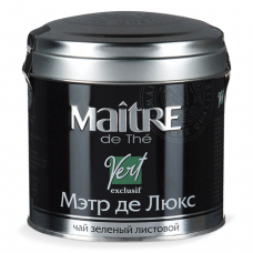 Чай MAITRE "Мэтр де Люкс", зеленый