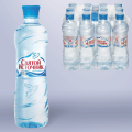 Вода негазированная питьевая "Святой источник", 0,5л (упаковка 12шт)