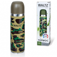 Термос WALTZ с узким горлом, 0,5 л, хаки