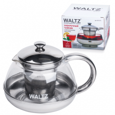 Заварник (чайник) WALTZ с фильтром для чая/кофе, 0,5 л