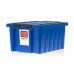 Пластиковый пищевой контейнер с крышкой 36 литров, 500х390х250 мм