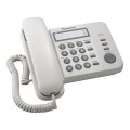 Телефон PANASONIC KX-TS2352RUW, цвет белый