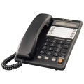 Телефон PANASONIC KX-TS2365RUB, цвет черный