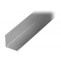 Уголок алюминиевый 10х10х1,2 см, 1 м, цвет серебро