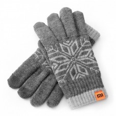 Перчатки для сенсорных устройств Xiaomi Mi Wool Touch Gloves Gray