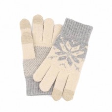 Перчатки для сенсорных устройств Xiaomi Mi Wool Touch Gloves Beige (Бежевый)