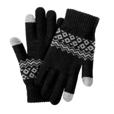 Перчатки для сенсорных экранов Xiaomi FO Touch Screen Warm Velvet Gloves Black