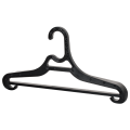 Вешалка-плечики ЛАЙМА универсальная, пластиковая, р. 46-50, длина 41см, цвет черный