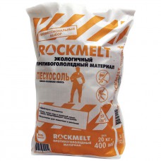 Реагент антигололедный ROCKMELT Пескосоль 20кг, до -30С, мешок