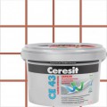 Затирка цементная Ceresit CE 43/2 водоотталкивающая цвет кирпичный