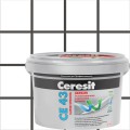 Затирка цементная Ceresit CE 43/2 водоотталкивающая цвет серый 2кг