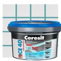 Затирка цементная Ceresit CE 40/2 водоотталкивающая цвет бирюза
