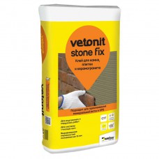Клей для камня и керамогранита Weber Vetonit Stone Fix, 25 кг, серый