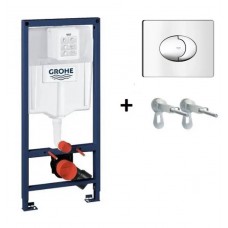 Инсталляция Grohe  в комплекте с клавишей смыва